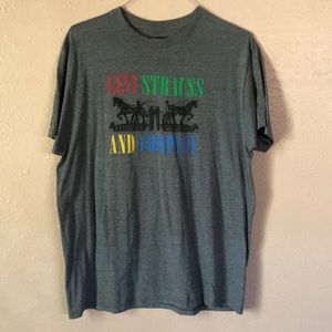 Levi's Graphic Logo T-Shirt men's size XL Grey
